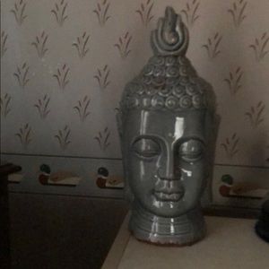 Buddha head statue